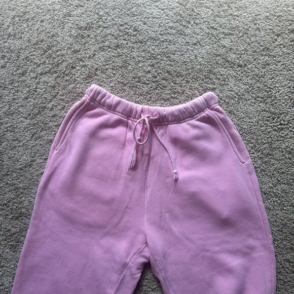 Elwood Pink Sweatpants โ 100% Cotton French Terry | Size S - Picture 8 of 8